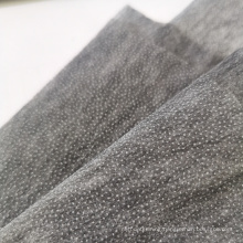 best price 100% polyester  fusible  double dot  Nonwoven Interlining for garment in huzhou